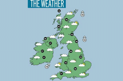 Прогноз погоды по Великобритании и Ирландии