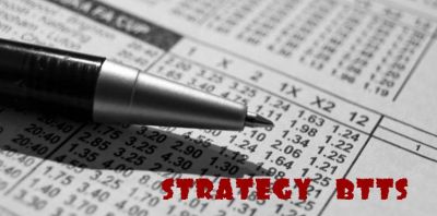 Газета с заголовком Стратегия BTTS