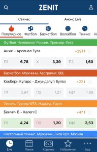 Мобильная версия Зенит